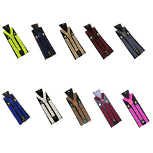 Load image into Gallery viewer, Suspenders For Men Pants Apparel Adult Suspender Man Shirt Dress Women Wedding Party Solid Colors Suit Skirt With Braces Straps