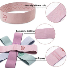 Load image into Gallery viewer, Elasticity Booty Workout Resistance Bands Anti-Slip Squat Expander Bands Portable Glute Thigh Elastic Bands Yoga Gym Equipment