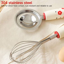 Load image into Gallery viewer, Dopamine Kitchen Baby Food Tool Stainless Steel Egg Yolk Separator Mesh Sieve Filter Spoon Complementary Food Utensils