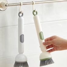 Load image into Gallery viewer, Adjustable Long Handle Dish Brush With Soap Dispenser Multifunctional Kitchen Cleaning Brush For Pot Pan Sink Dishwashing