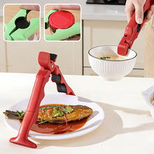Load image into Gallery viewer, 3 In 1 Silicone Anti Scald Clip Non Slip Heat Resistant Plate Bowl Pot Lifter Kitchen Anti-hot Holder Accessories