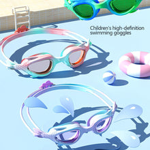 Load image into Gallery viewer, Cute Fish Pattern Kids Swimming Goggles Waterproof Anti Fog Silicone Swimming Glass For Boys Girls Swimming Sullpies
