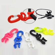 Load image into Gallery viewer, BCD Hose Holder Clip Diving Regulator Retainer Buckle Hook Quick-Release Buckle Pipe Clamp For Dive Snorkeling
