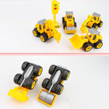 Load image into Gallery viewer, Construction Vehicle Cake Topper Excavator Crane Tractor Cake Decoration For Boys Birthday Baby Shower Party