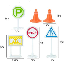 Load image into Gallery viewer, Construction Vehicle Cake Topper Excavator Crane Tractor Cake Decoration For Boys Birthday Baby Shower Party