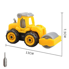 Load image into Gallery viewer, Construction Vehicle Cake Topper Excavator Crane Tractor Cake Decoration For Boys Birthday Baby Shower Party