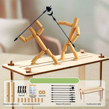 Load image into Gallery viewer, Bamboo Man Two Four Player Battle Toy Desktop Interactive Parent Child Educational Game Party Game