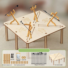 Load image into Gallery viewer, Bamboo Man Two Four Player Battle Toy Desktop Interactive Parent Child Educational Game Party Game