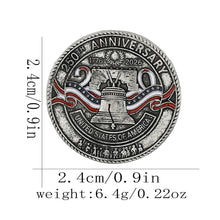 Load image into Gallery viewer, US 250th Anniversary Alloy Brooch Patriotic Commemorative Lapel Pin Clothing Accessories Jewelry Gift