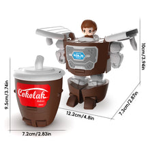 Load image into Gallery viewer, Creative Educational Deformation Robot Toy for Kids Food Simulation Hamburger Model Action Figure with Movable Parts for Boys & Girls Gift