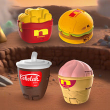 Load image into Gallery viewer, Creative Educational Deformation Robot Toy for Kids Food Simulation Hamburger Model Action Figure with Movable Parts for Boys & Girls Gift