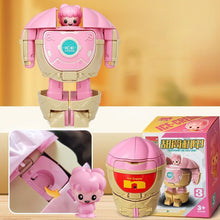 Load image into Gallery viewer, Creative Educational Deformation Robot Toy for Kids Food Simulation Hamburger Model Action Figure with Movable Parts for Boys & Girls Gift