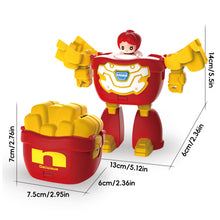 Load image into Gallery viewer, Creative Educational Deformation Robot Toy for Kids Food Simulation Hamburger Model Action Figure with Movable Parts for Boys & Girls Gift
