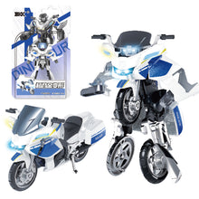 Load image into Gallery viewer, Alloy Transforming Robot Toy for Boys 2-in-1 Convertible Train Construction Vehicle Deformation Car Action Figure Diecast Gift Kids