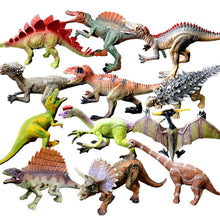 Load image into Gallery viewer, Simulation Dinosaur Action Figures Realistic Tyrannosaurus Rex Ankylosaurus Carnotaurus Model Kids Party Decor Toy Gifts