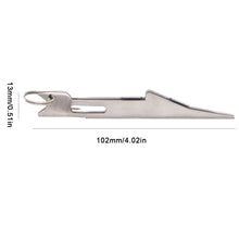 Load image into Gallery viewer, 1PC Stainless Steel Fly Fishing Hook Tyier Multi-Functional Fishing Line Knot Tool and Leader Cutter Outdoor Fishing Accessories