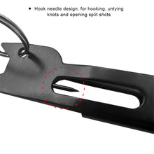 Load image into Gallery viewer, 1PC Stainless Steel Fly Fishing Hook Tyier Multi-Functional Fishing Line Knot Tool and Leader Cutter Outdoor Fishing Accessories