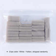 Load image into Gallery viewer, Sponge Brush for Table Tennis Water-based Glue Durable Lint-free Sponge Strip Racket Rubber Glue Spreading Tool Clip Color Random