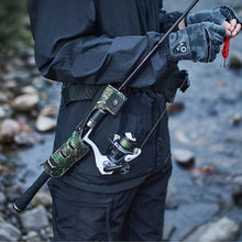 Load image into Gallery viewer, Lure Quick Draw Rod Holder Portable PVC Rod Protective Sleeve Pole Fixing Sleeve Compatible with Spinning Reel and Baitcasting Reel