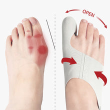 Load image into Gallery viewer, 1PC Ultra Thin Bunion Corrector Wearable in Shoes Toe Separator Tool Overlapping Toe Correction Self-Adhesive Fabric Fixation