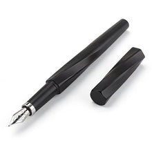 Load image into Gallery viewer, Magnetic Cap Fountain Pen Two Nibs F Nib 0.5/0.8mm Art Nib Metal Retro Calligraphy Pen School Office Stationery Business Gift