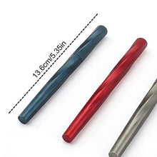 Load image into Gallery viewer, Magnetic Cap Fountain Pen Two Nibs F Nib 0.5/0.8mm Art Nib Metal Retro Calligraphy Pen School Office Stationery Business Gift