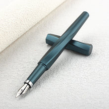 Load image into Gallery viewer, Magnetic Cap Fountain Pen Two Nibs F Nib 0.5/0.8mm Art Nib Metal Retro Calligraphy Pen School Office Stationery Business Gift