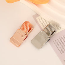 Load image into Gallery viewer, Metal Spring Pen Clip Retro Pen Holder Secure Anti Lost Clip For Notebook School Office Stationery