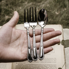 Load image into Gallery viewer, Retro Noble Manor Stainless Steel Cutlery Set Tableware Steak Dessert Fork Spoon For Home Hotel Restaurant Fine Dining