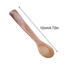 Load image into Gallery viewer, 7/9/11/12/13cm Natural Shell Ice Spoon Coffee Cream Caviar Stirring Teaspoon Dessert Spoon Kitchen Supplies Craft Tool
