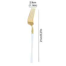 Load image into Gallery viewer, Luxury Western Stainless Steel Dinnerware Set Fork Spoon Tea Dessert Spoon Kitchen Supplies Cutlery Flatware Tableware