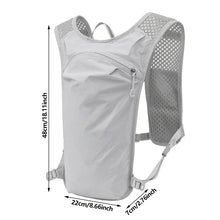 Load image into Gallery viewer, Lightweight Sports Backpack Hydration Pack Water Bladder Carrier Bag Marathon Vest Backpack Accessories Sports Running Bag