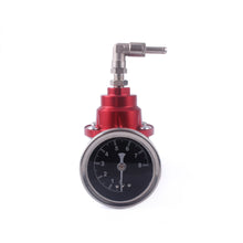 Load image into Gallery viewer, Adjustable Car Fuel Pressure Regulator with Gauge Kit Vehicle Refitting Fuel Supercharger Aluminum Universal Fuel Modification Accessories