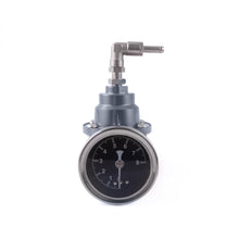Load image into Gallery viewer, Adjustable Car Fuel Pressure Regulator with Gauge Kit Vehicle Refitting Fuel Supercharger Aluminum Universal Fuel Modification Accessories