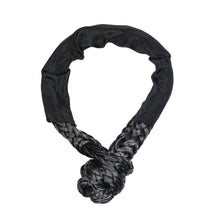 Load image into Gallery viewer, 41000lbs Heavy Duty Car Offroad 4X4 Soft Shackle Synthetic Winch Rope Tow Shackle Strap with Protective Sleeve for Truck Vehicle SUV