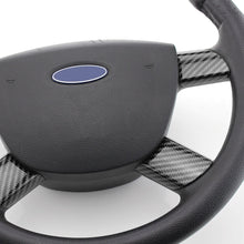 Load image into Gallery viewer, 4Pcs/Set Car Interior Steering Wheel Panel Cover Trim Sticker Carbon Fibre for Ford Focus 2 MK2 2005 - 2011 Accessories Car-Styling Stickers