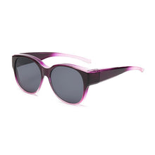Load image into Gallery viewer, Fit Over Glasses Polarized Round Wrap Around Sun-Protective Sunglasses UV400 Protection Driving Outdoor Eyewear For Men Women