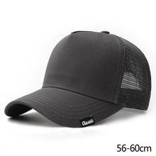 Load image into Gallery viewer, Oversize Big Head Baseball Cap Cotton Mesh Adjustable High Crown Dad Hat Multiple Sizes For Men Accessories