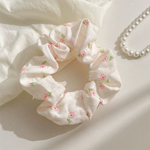 Load image into Gallery viewer, Polka Dot Large Scrunchies Elegant Hair Rope Hair Tie Band Ponytail Holder Daily Women Hair Accessories Headwear