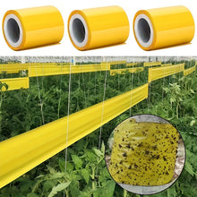 Load image into Gallery viewer, 5M Yellow Double Sided Self Adhesive Insect Proof Barrier Tape Garden Orchard Ant Moth Outdoor Pest Control Trap