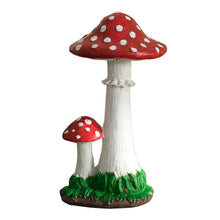 Load image into Gallery viewer, Resin Mushroom Ornament Waterproof Fairy Garden Home Decoration For Lawn Patio Courtyard Landscape Decoration Gift