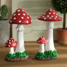 Load image into Gallery viewer, Resin Mushroom Ornament Waterproof Fairy Garden Home Decoration For Lawn Patio Courtyard Landscape Decoration Gift