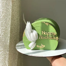 Load image into Gallery viewer, Gold Acrylic Butterfly Happy Birthday Cake Topper Set DIY Baking Decoration For Birthday Party Dessert Decoration Supplies