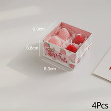 Load image into Gallery viewer, 4/6/9Pcs Strawberry Shaped Scented Aromatherapy Candle Gift Box Handmade Mini Strawberry Candle Party Decoration Home Birthday Gift