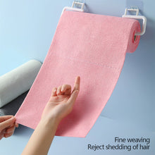 Load image into Gallery viewer, 20 Sheets/Roll Double Sided Microfiber Dishcloth Tear Off Dishcloth Absorbent Non Stick Oil Kitchen Cleaning Towel