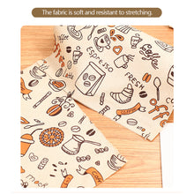 Load image into Gallery viewer, 20 Sheets/Roll Double Sided Random Printed Microfiber Dishcloth Tear Off Dishcloth Absorbent Non Stick Oil Kitchen Bathroom Cleaning Towel