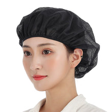 Load image into Gallery viewer, Breathable Mesh Work Hat Hair Nets Sanitary Chef Hat Work Wear Cooking Hygienic Cap Hotel Restaurants