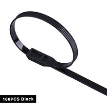 Load image into Gallery viewer, 100PCS 35CM Self-Locking Colored Nylon Cable Ties Binding and Fixing Zip Straps for Kids Playground Home Use