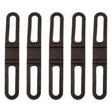 Load image into Gallery viewer, 5PCS Silicone Bike Strap High Elasticity Cable Tie for Flashlight and Bike Computer Pants Leg Fixing Strap Cycling Gear