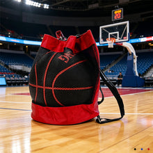 Load image into Gallery viewer, Oxford Fabric Basketball Storage Backpack Breathable Mesh Design for Soccer Volleyball and Sportswear